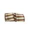 JAM Paper 4" x 10yd. Multicolor Dupioni Charm Wired Edge Ribbon